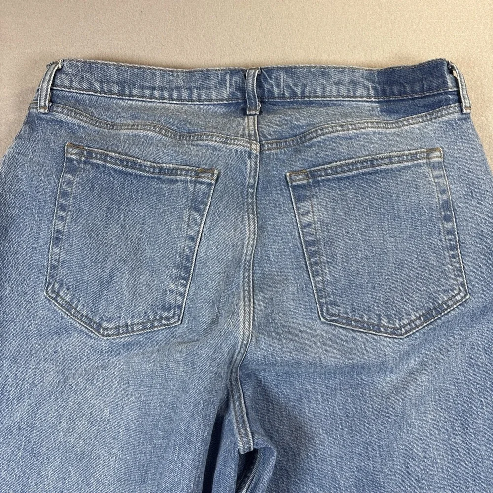 Abercrombie Fitch‎ The 90's Straight Ultra High Rise Curve Love Jeans 34